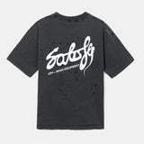 MothTech T-Shirt - Aged Black Eagle