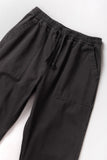 Pigment Herringbone Chef Pants - Black