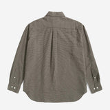 Espevik Check Oversized Shirt - Taupe