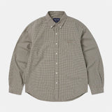 Lightweight Plaid Shirt - Beige