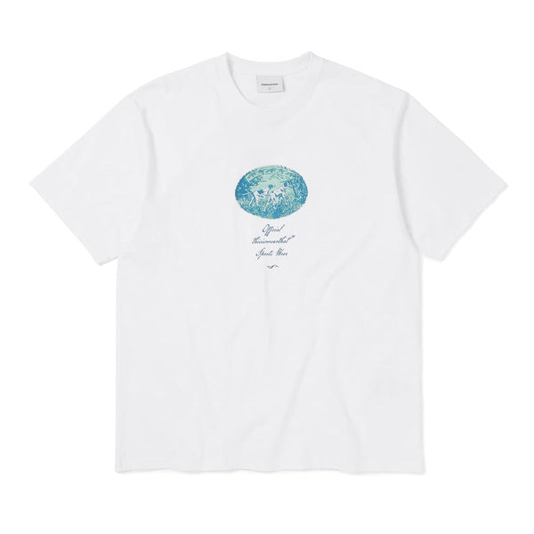Two Hounds Tee - White