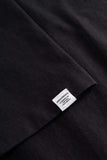 Elmelunde Soft Compact Cotton T-shirt - Black