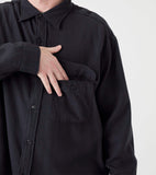 Wool CPO Shirt - Navy