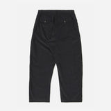 Organic Fine Cord Oxford Pant - Black
