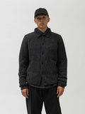 Highland Knit Shirt - Merino Wool Cashmere - Charcoal