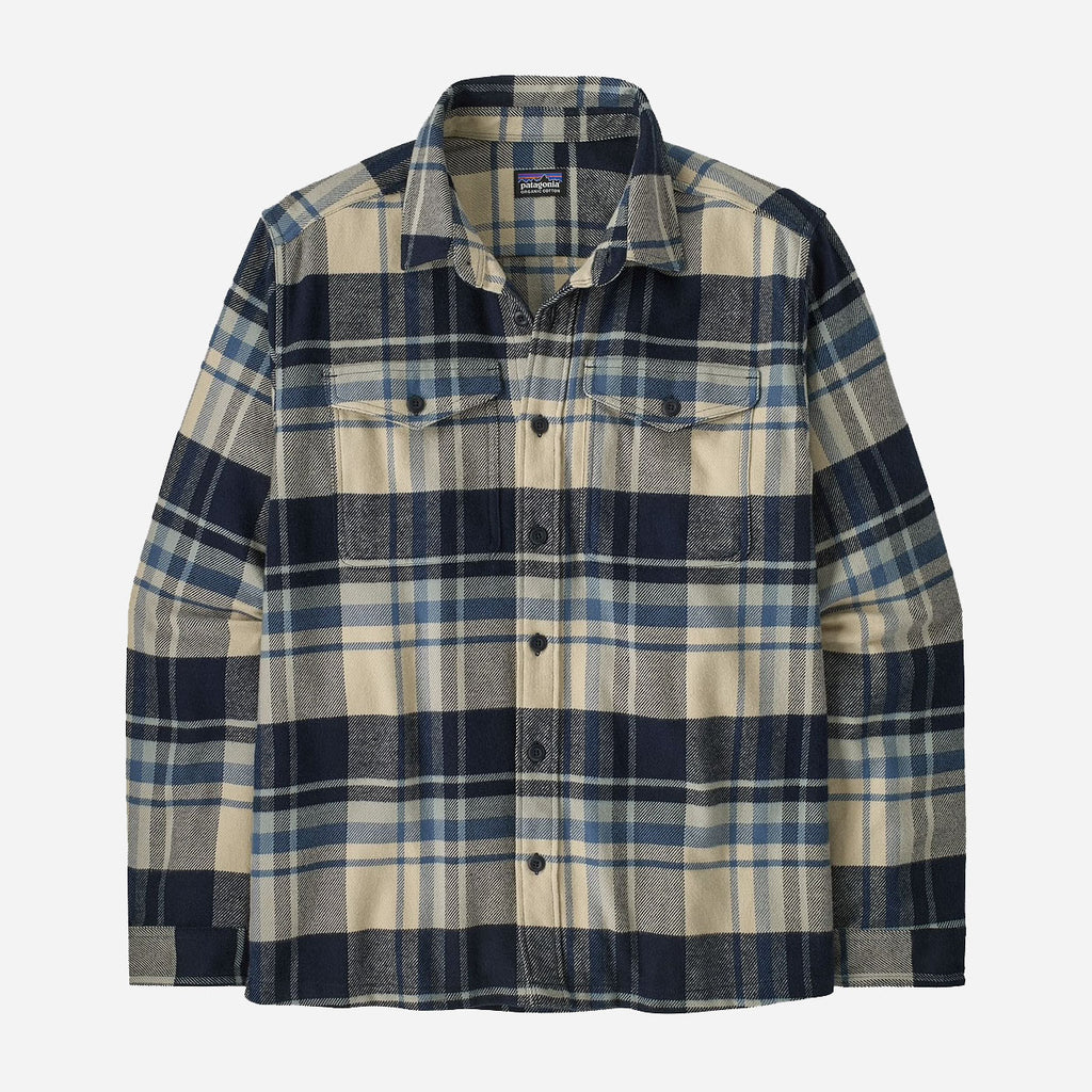 Fjord Flannel Shirt - Hibernate: Sunken Blue