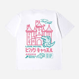 Pink Castle T-shirt - White
