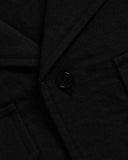 Jasper Shirt  Vintage Linen Poplin - Black