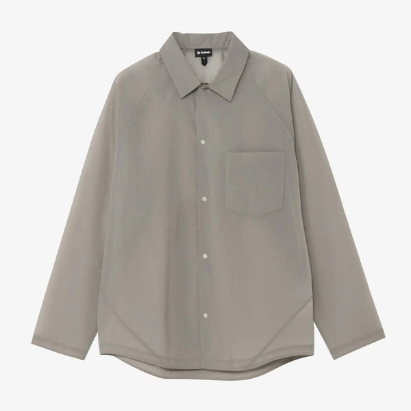 Sheer Nylon Wind Shirt - Arid Beige