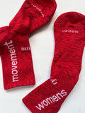 red socks run socks