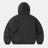 Washed Down Puffer Jacket - Black