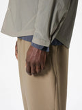 Sheer Nylon Wind Shirt - Arid Beige