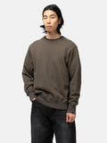 Excel Crewneck - Azuma Urake Cotton French Terry - Earth