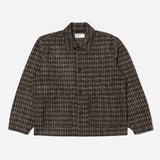Rams Jacket Jacquard Knit - Brown