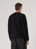 Cardigan Wool Fleece - Black
