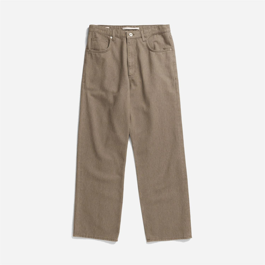 Korshavn Relaxed 5 Pocket Resist Dyed Twill - Walnut
