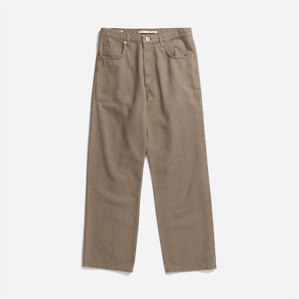Korshavn Relaxed 5 Pocket Resist Dyed Twill - Walnut
