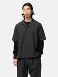 Revel S/S Shirt Tropical Wool - Charcoal