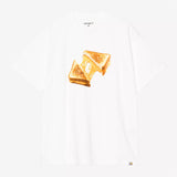 S/S Cheese Toast T-Shirt -White