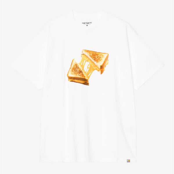 S/S Cheese Toast T-Shirt -White