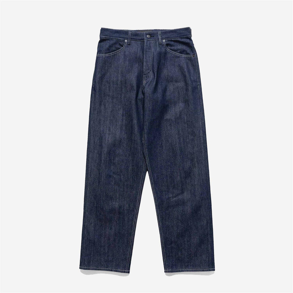 Station Pant - Suvin Cotton Denim - Indigo