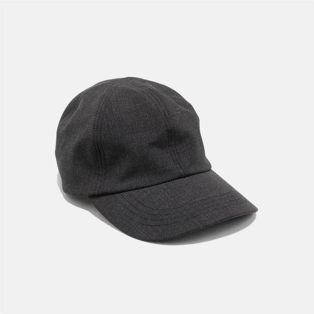 Field Cap Tropical Wool - Charcoal