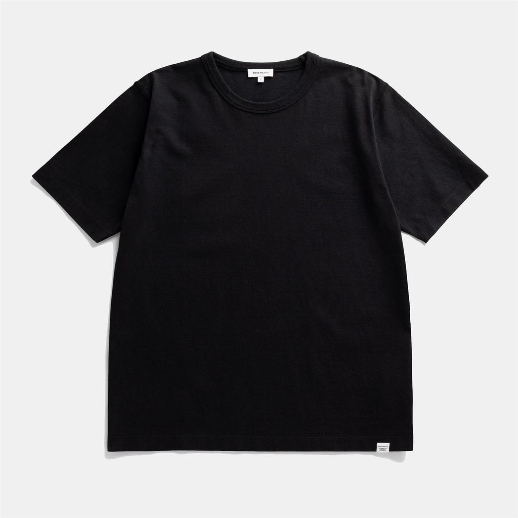 Elmelunde Soft Compact Cotton T-shirt - Black