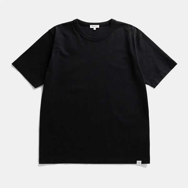 Elmelunde Soft Compact Cotton T-shirt - Black