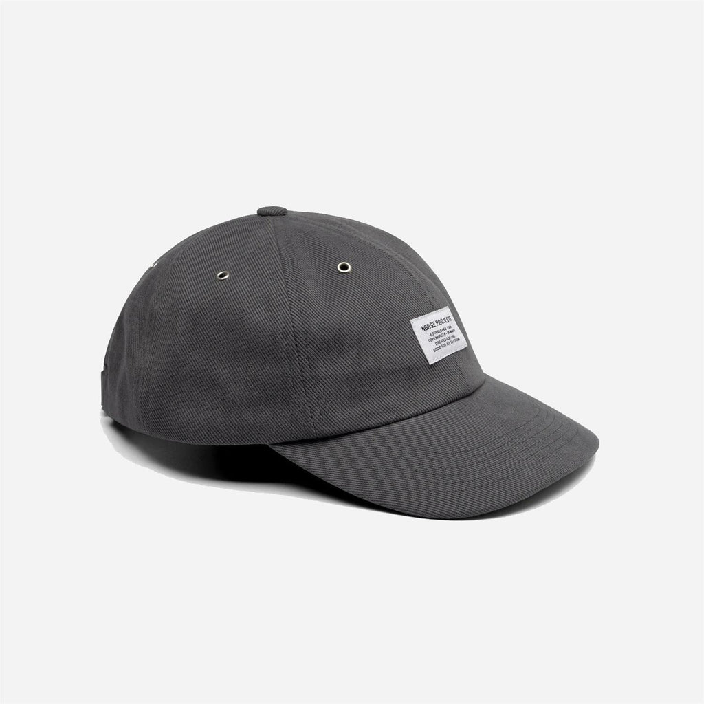Bull Twill Denim 6-Panel Cap - Graphite