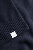 Norse Standard Merino Lambswool Polo - Dark Navy