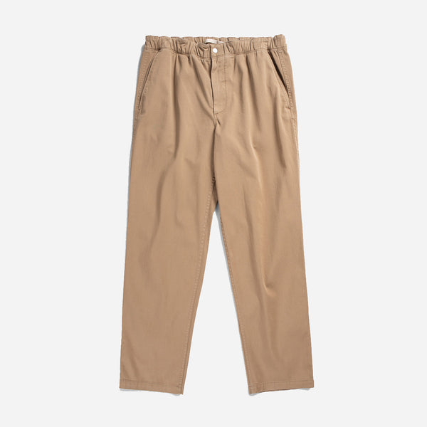 Trysil Regular Organic Stretch Twill Trouser - Utility Khaki