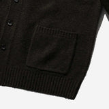 Cardigan Elbow Patch 7G - Olive