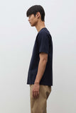 Elmelunde Soft Compact Cotton T-shirt - Dark Navy