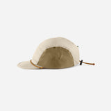 Runa Five Panel Cap - Putty Grey/Olive