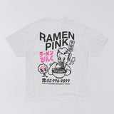 Ramen Pink T- Shirt - Grey Marl