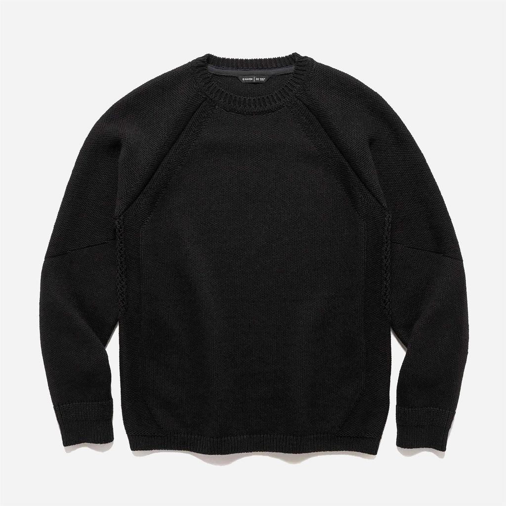 Harbour Sweater - Cotton Cashmere Knit - Black