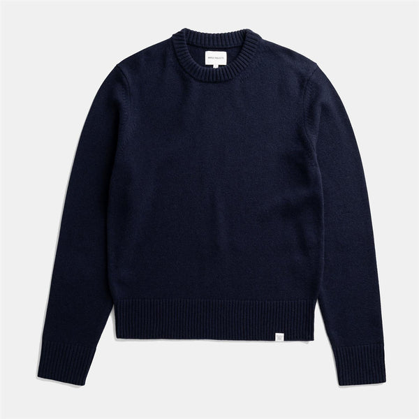 Stensmark Merino Lambswool Sweater - Dark Navy