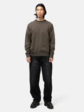 Excel Crewneck - Azuma Urake Cotton French Terry - Earth