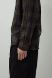 Primary Shirt - Dark Olive Plaid