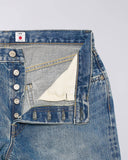 Wide Pant - Blue - Mid Used Paint