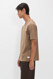 Elmelunde Organic Dry Cotton GMD T-shirt - Walnut
