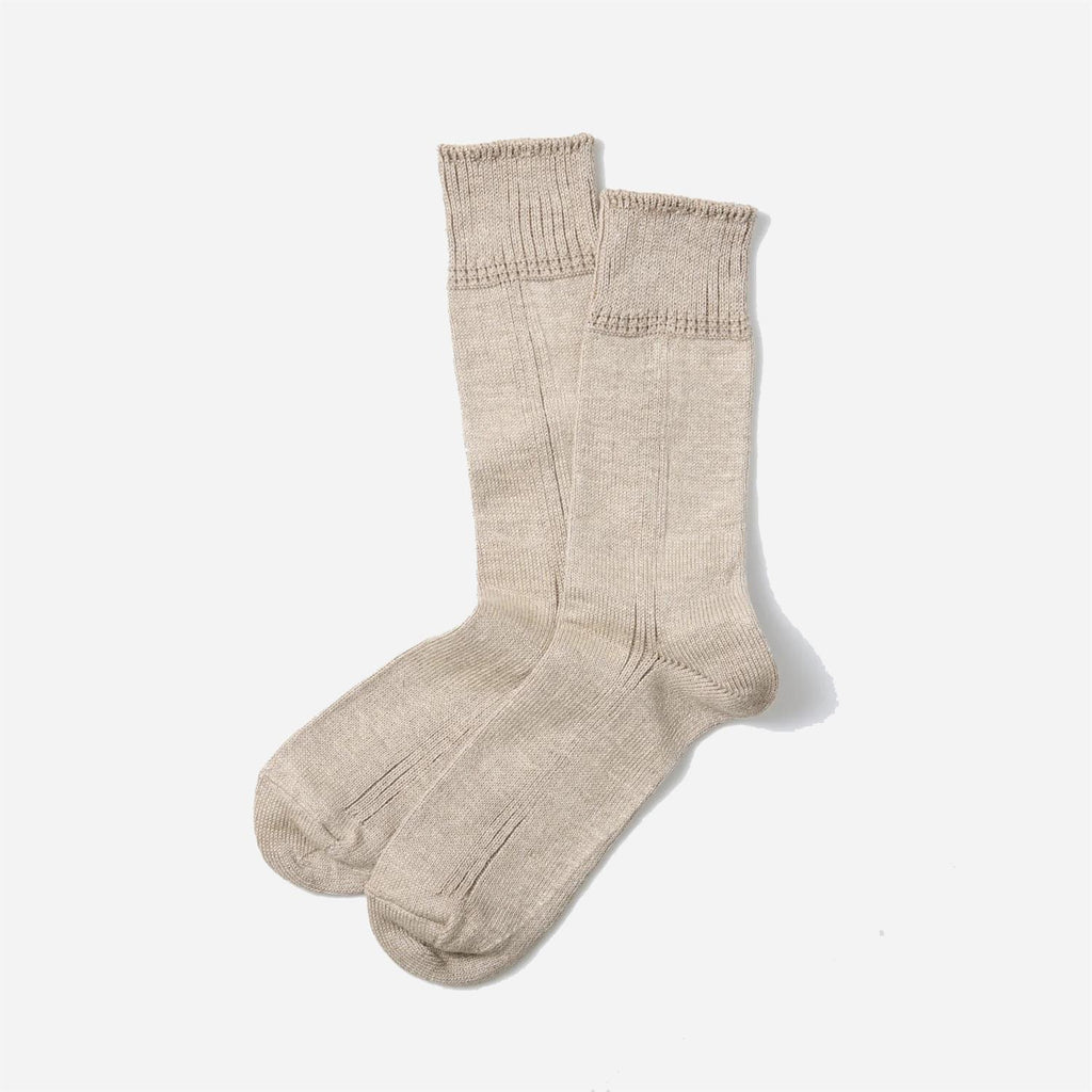 Vertical Line Linen - Beige