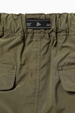 oversized cargo short pants - khaki