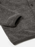 Cardigan - Grey Marl Wool Fleece