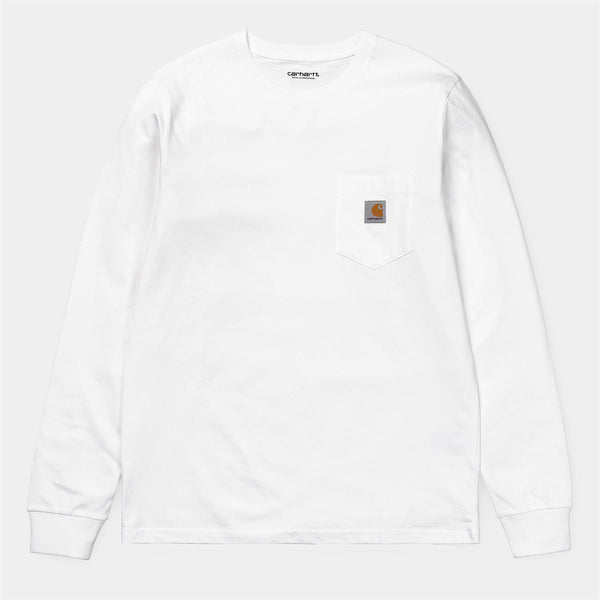 L/S Pocket T-Shirt - White