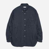 Button Down Wind Shirt - Dark Navy