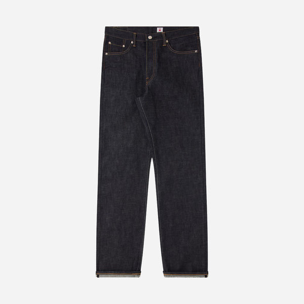 Loose Straight Jeans - Blue Unwashed