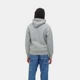 Hooded Chase Sweat - Grey Heather