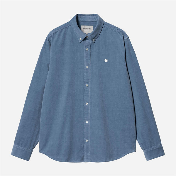L/S Madison Fine Cord Shirt - Sorrent/Wax