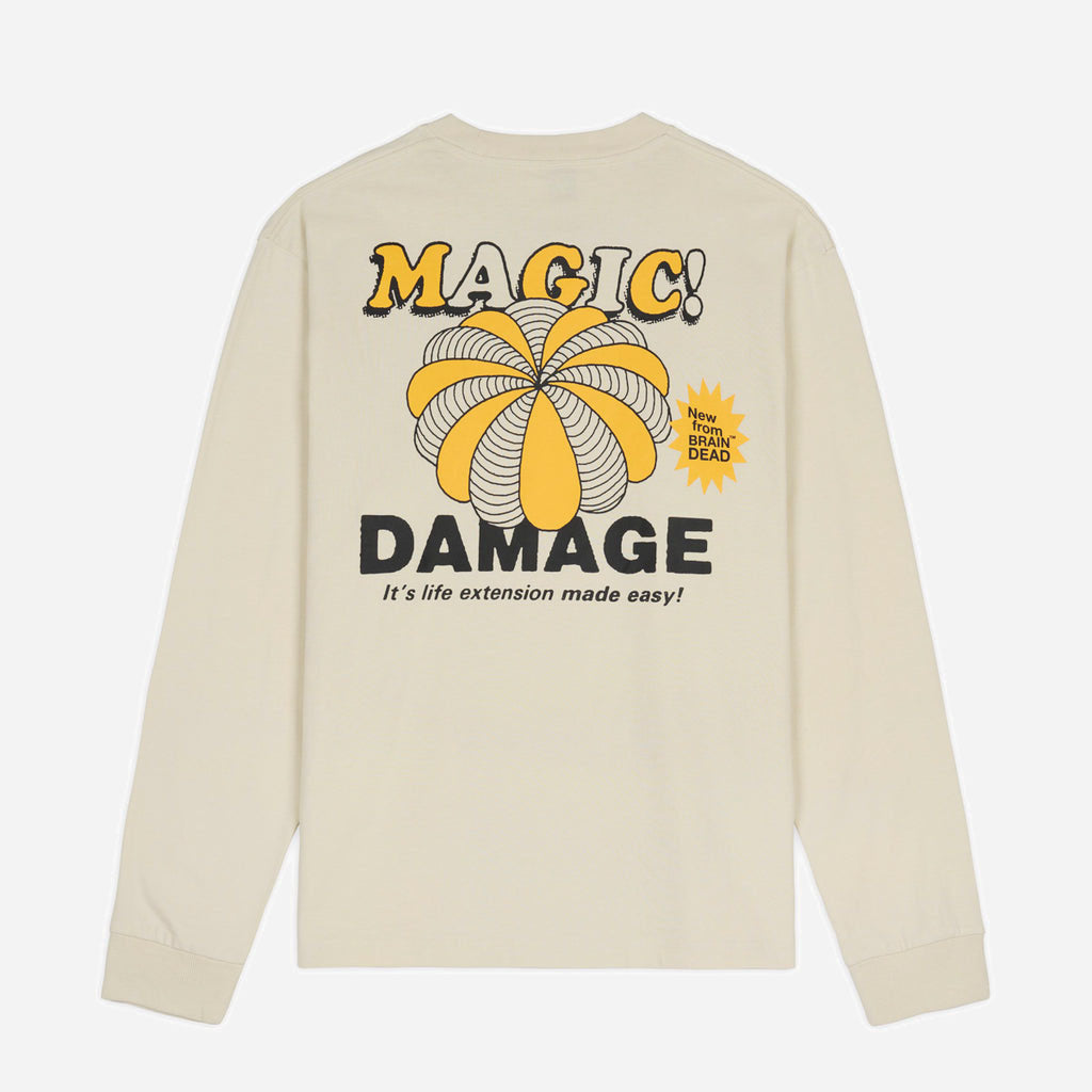 Magic Damage LS T-Shirt - Ivory